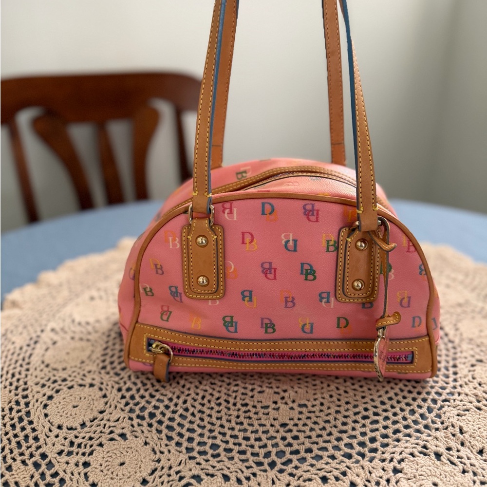 Dooney & Bourke Pink Gym Bowling bag